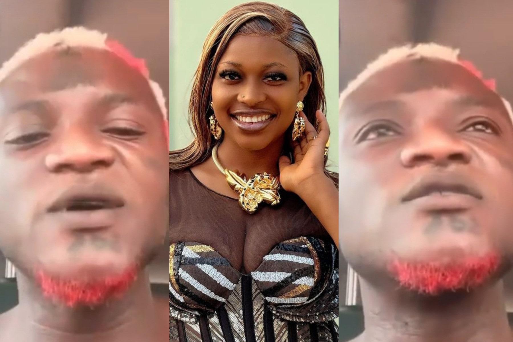 ‘You are just a side chick’ – Portable slams his baby mama, Ashabi