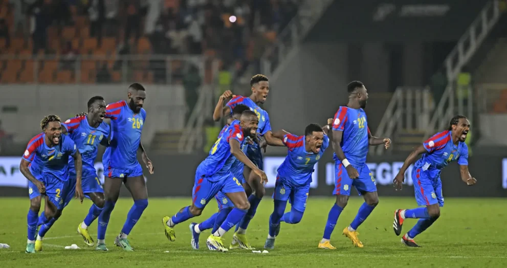 DR Congo stun Egypt in shootout