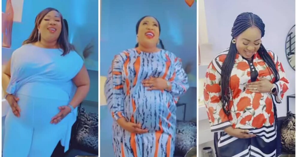 Throwback Video Of Dr Grace Showing Off Her Baby Bump Pops Up Online