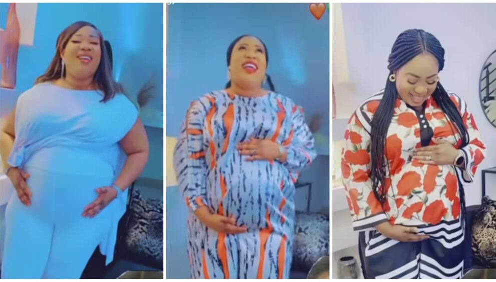 Throwback Video Of Dr Grace Showing Off Her Baby Bump Pops Up Online