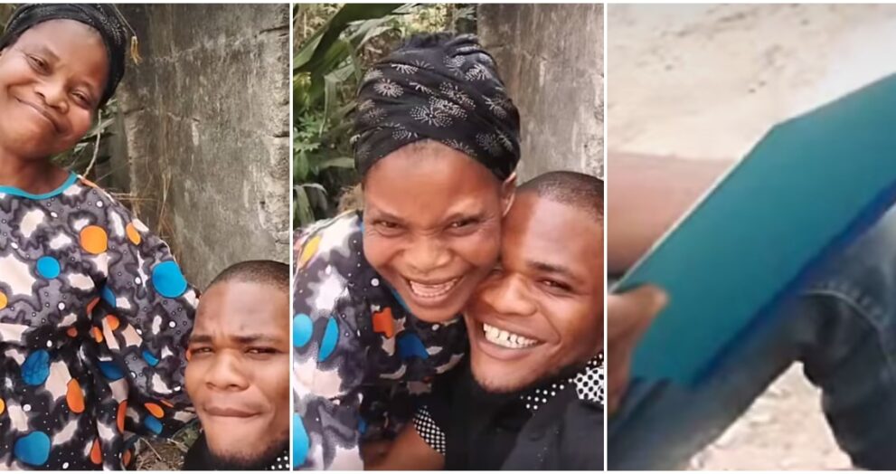 “She was ridiculed over landed property 2 years ago” – Man works hard, buys his mother expensive land after 2 years