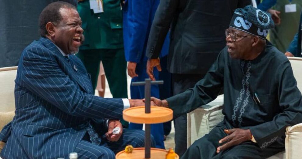 Tinubu Condoles Namibia Over Passing Of President Hage Geingob   