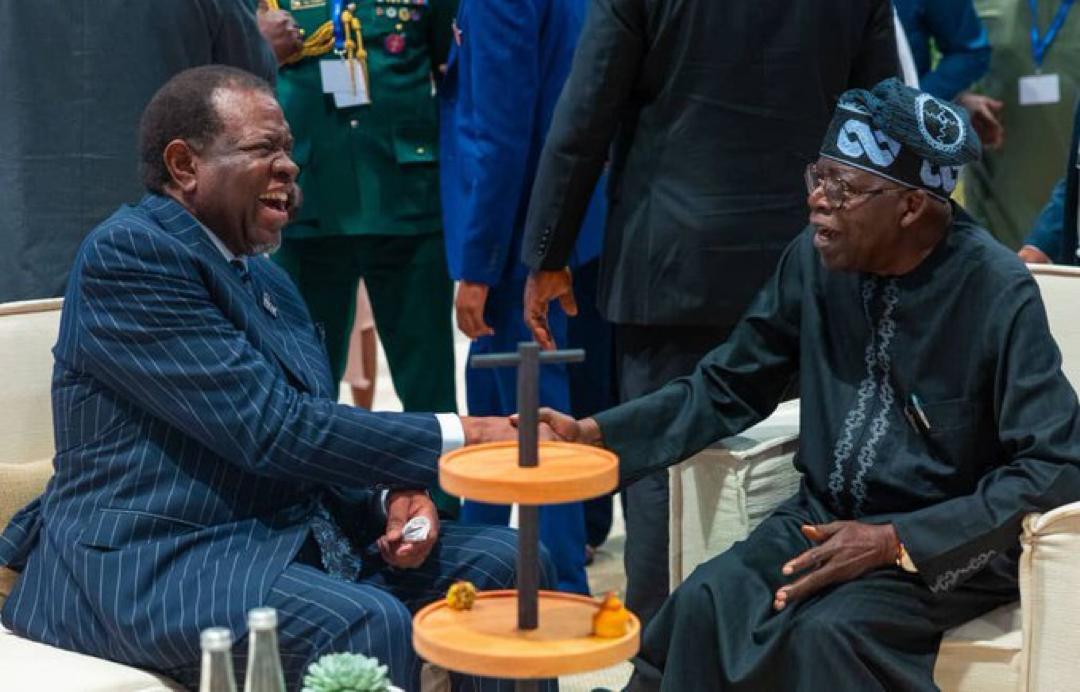 Tinubu Condoles Namibia Over Passing Of President Hage Geingob   