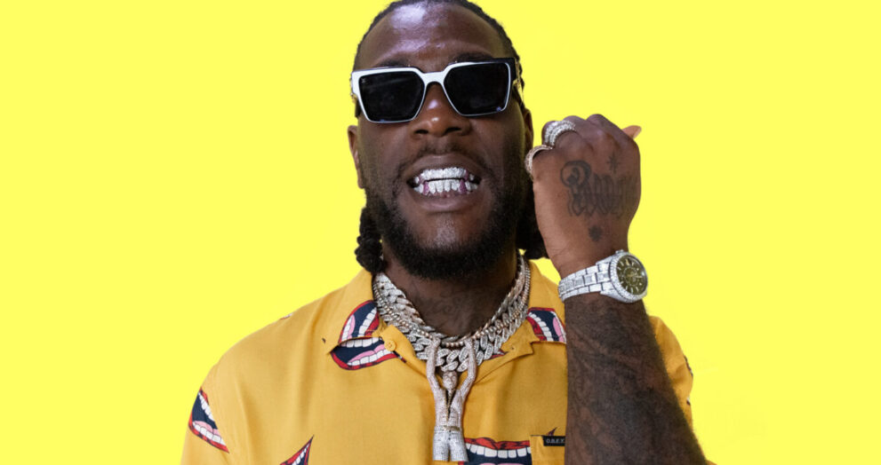 Burna Boy graces cover of official 2024 Grammy playlist