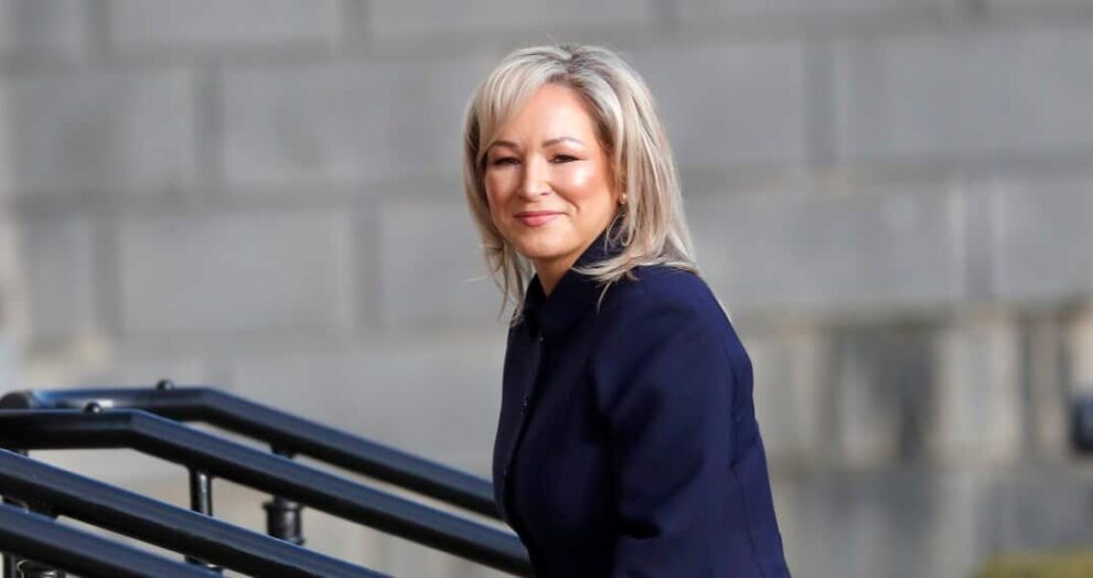 ‘A new dawn’: Sinn Féin’s Michelle O’Neill makes history in Northern Ireland