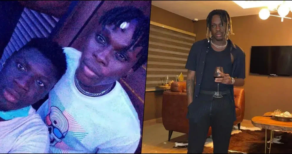 “We drank garri together; I’m entitled to your money” – Man who went through hardship with Fireboy says on his birthday
