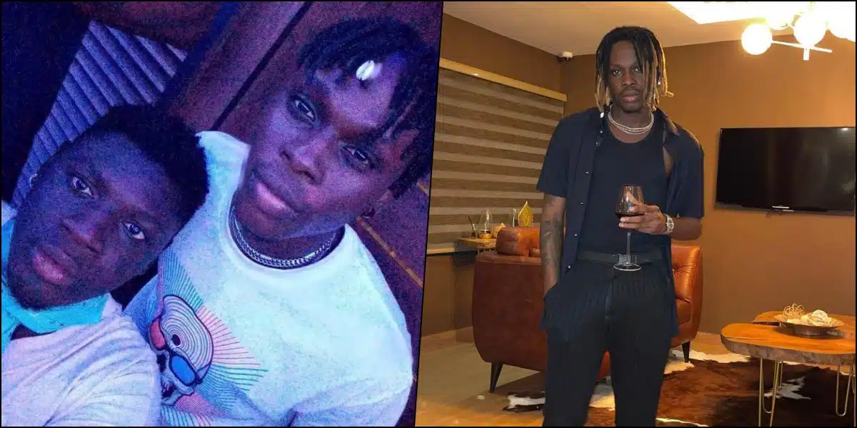 “We drank garri together; I’m entitled to your money” – Man who went through hardship with Fireboy says on his birthday