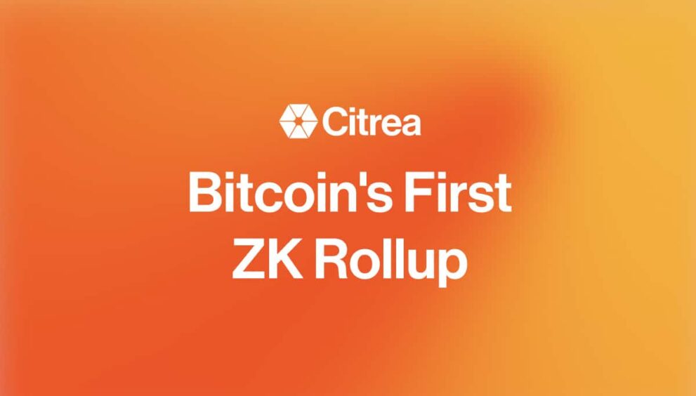 Citrea, Bitcoin’s First ZK Rollup, Emerges from Stealth