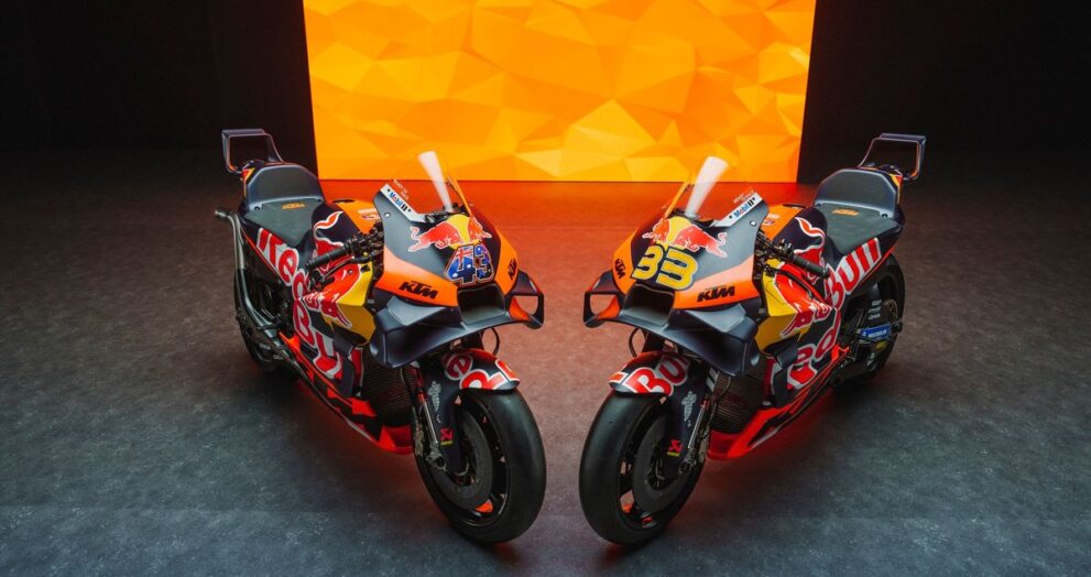KTM unveils RC16 MotoGP bikes for 2024