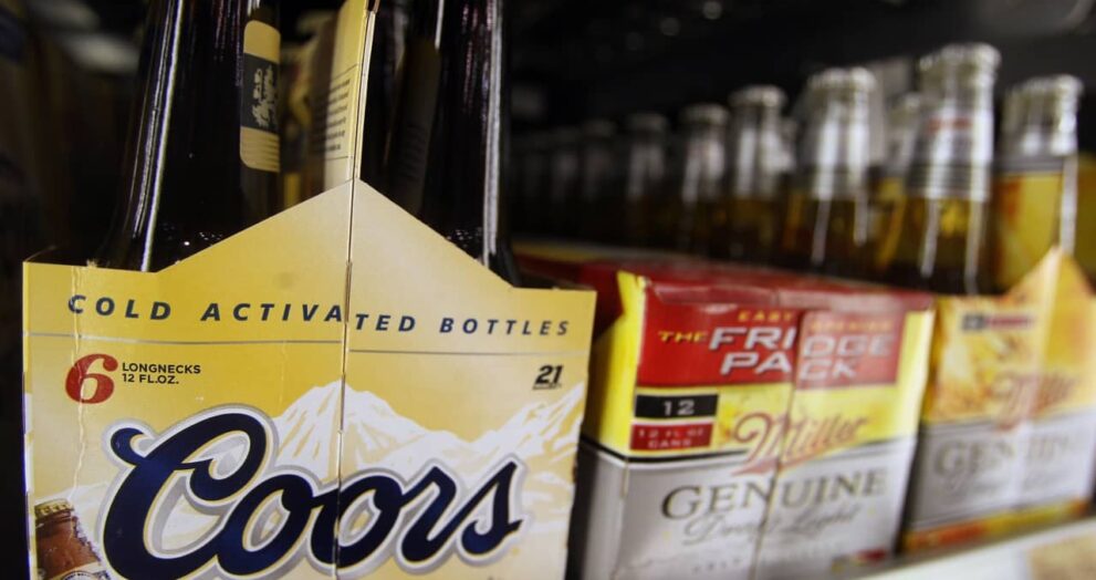 Molson Coors swings back to a quarterly profit, but stock still falls