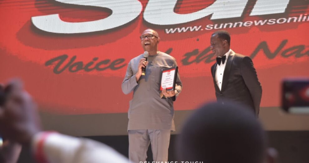 Obi named 2023 Political Icon of the Year, dedicates win to poor Nigerians