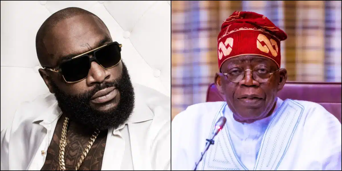 “I want to show love to President Tinubu” – Rick Ross