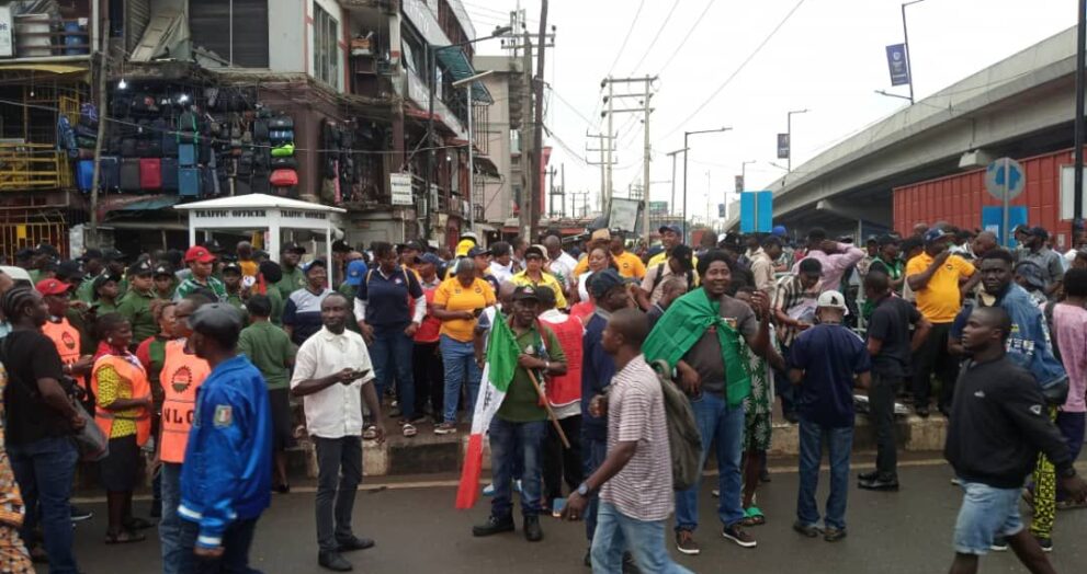 Protest: Lagos police commissioner meets with NLC officials
