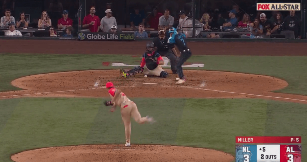 Mason Miller made MLB All-Star Game pitching speed history with this devastating fastball