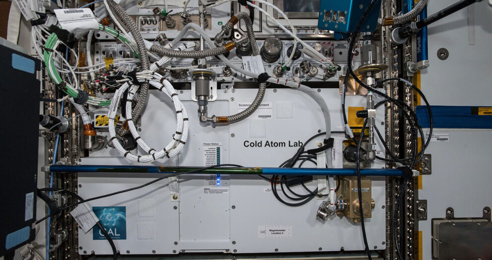 An ultra-cool quantum sensor demonstrated for the first time in space