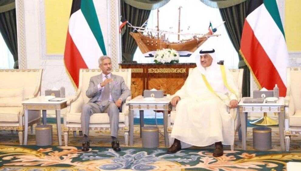 EAM Jaishankar meets Kuwaiti leadership to enhance bilateral ties, discuss regional developments