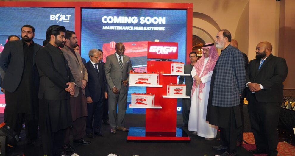 Pakistan’s Largest Battery Manufacturer ACM Group Announces its New Brand; SAGA Batteries