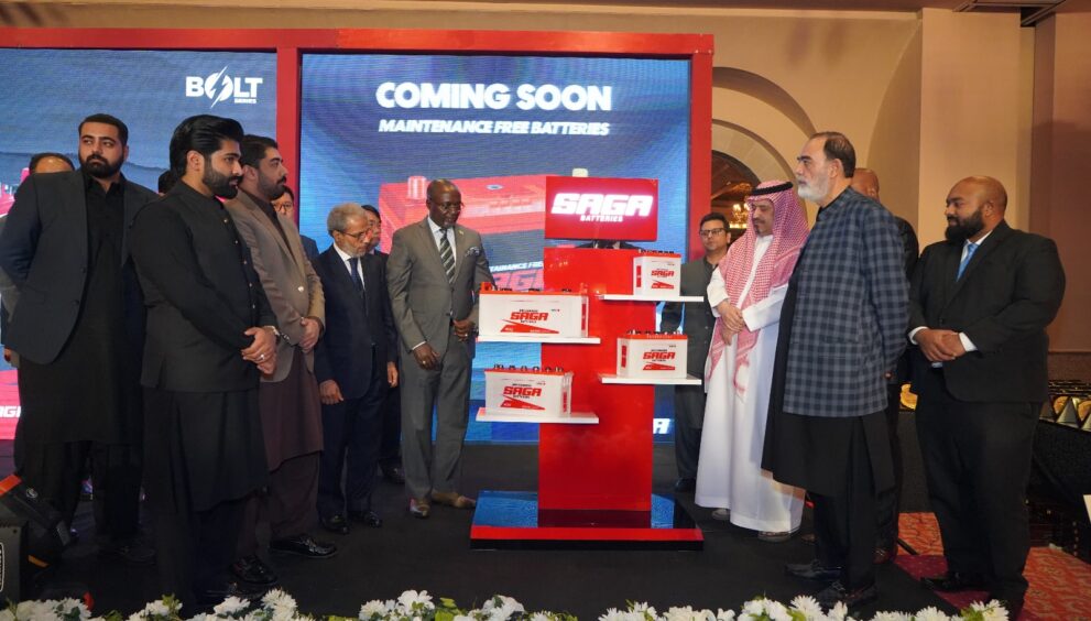 Pakistan’s Largest Battery Manufacturer ACM Group Announces its New Brand; SAGA Batteries